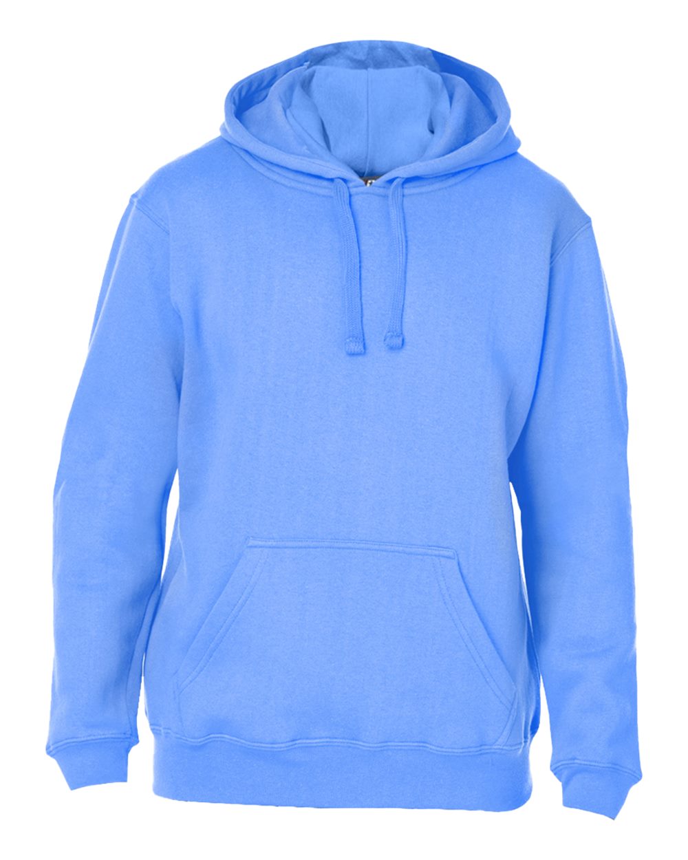 Front View of Carolina Blue Premium Hooded Sweatshirt - 8824