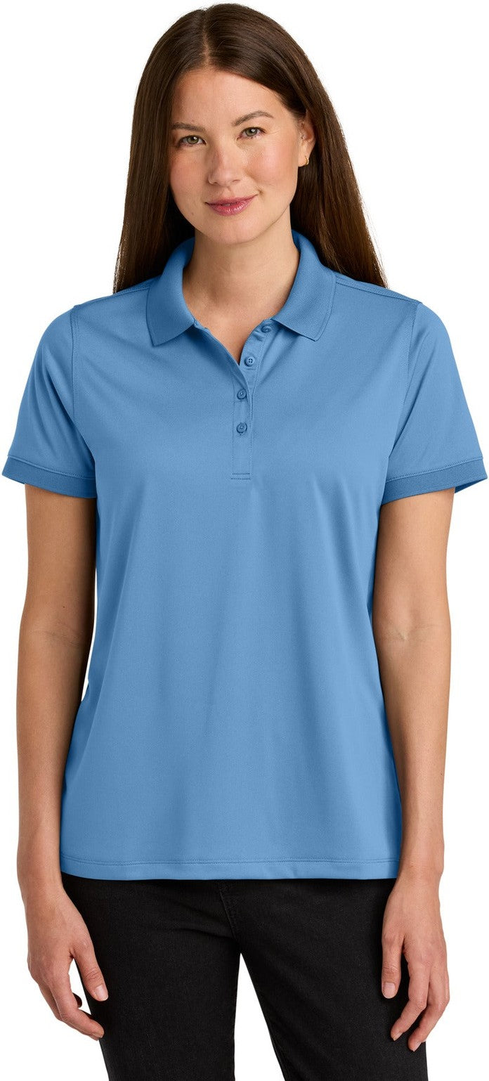 Front View of CarolinaBl CornerStone Women's Workwear Pro Polo CS451