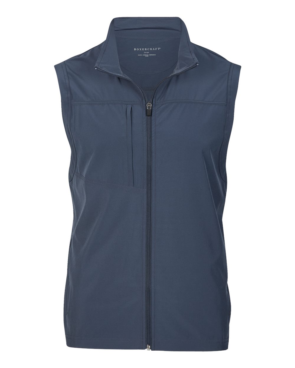 Front View of Castlerock Stretch Woven Vest - BM5502