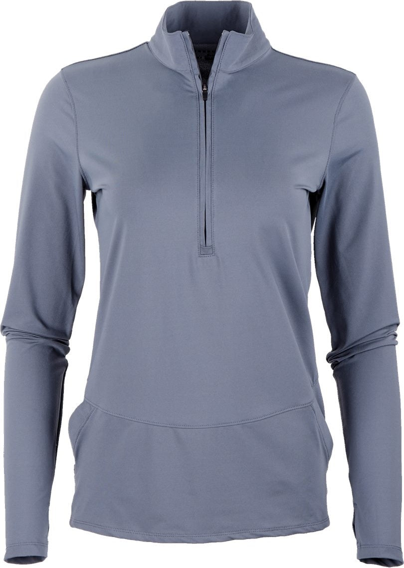 Front View of Castlerock Woman's Flex Quarter-Zip - BW5202