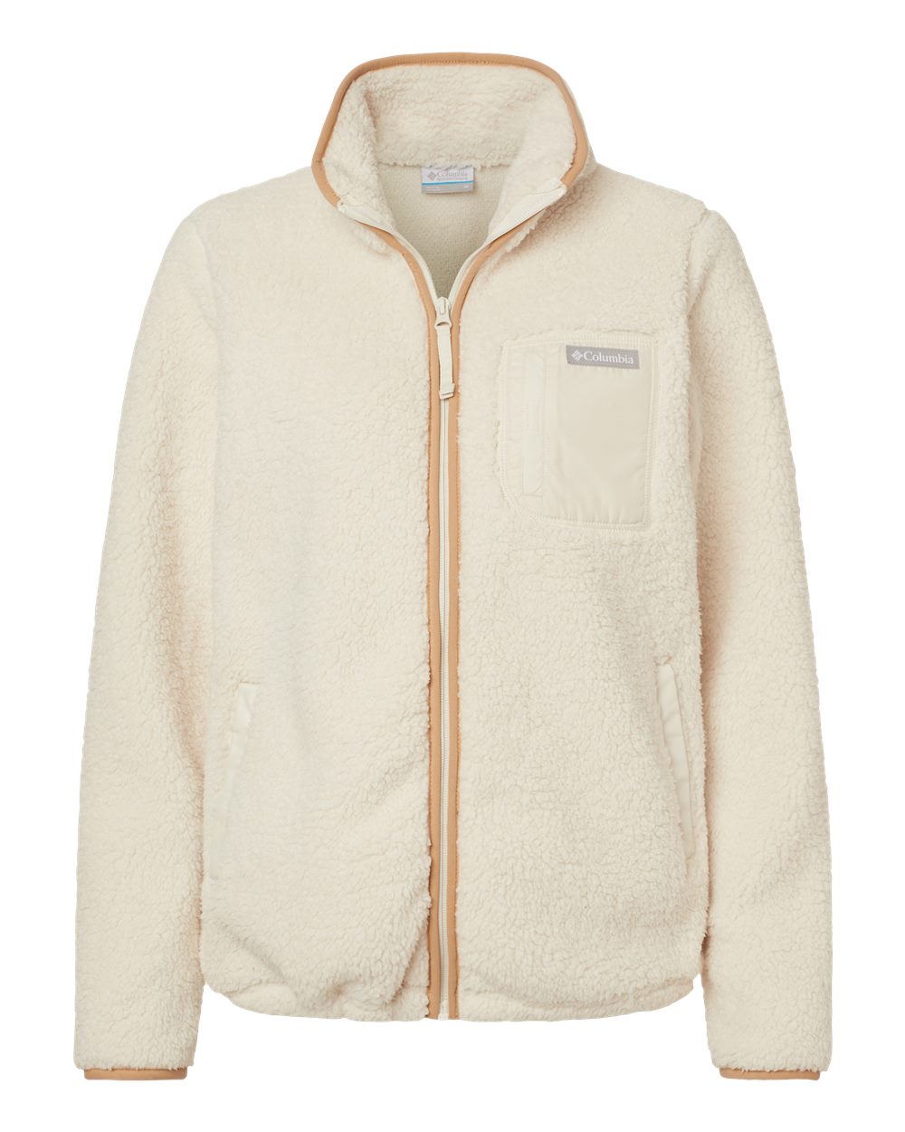 Front View of Chalk Women's West Bend™ II Full-Zip Jacket - 209927