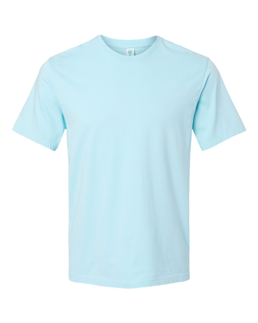 Front View of Chambray Organic T-Shirt - 400