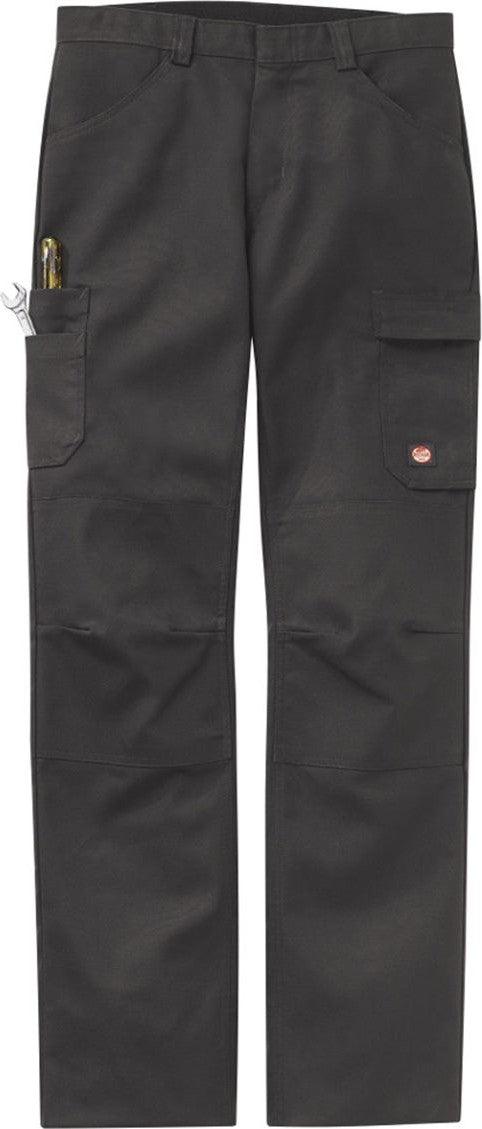 Front View of Charcoal - 32I Shop Pants - PT2A
