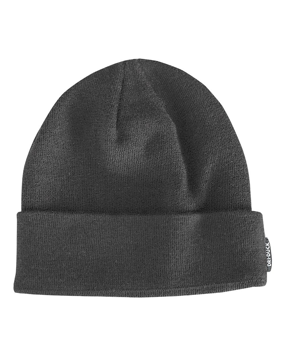 Front View of Charcoal Basecamp Performance Cuffed Beanie - 3562