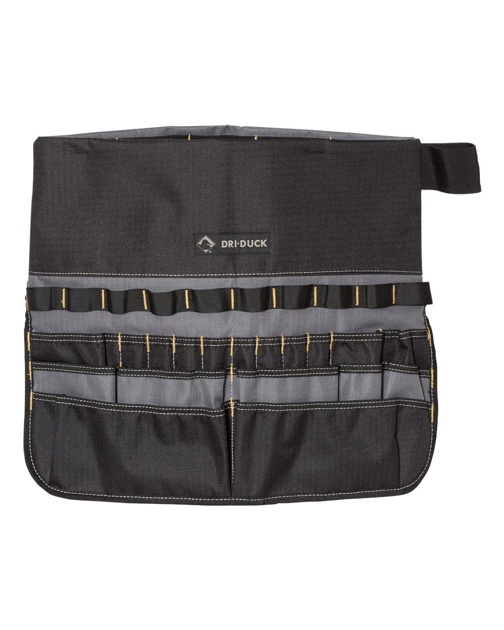 Front View of Charcoal Bucket Tool Bag - 1400DD