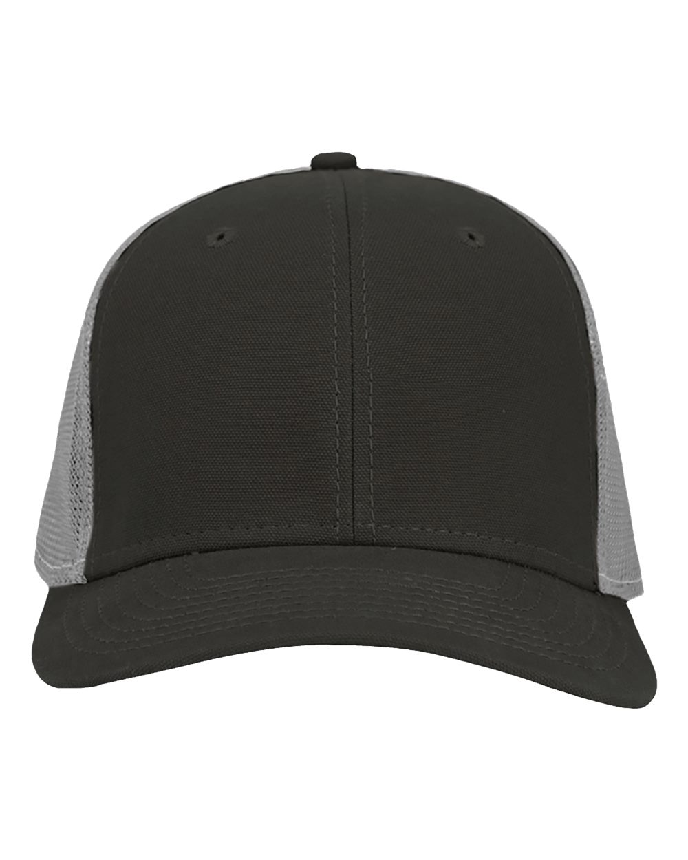 Front View of Charcoal/ Fog Hudson Flex Cap - 3028