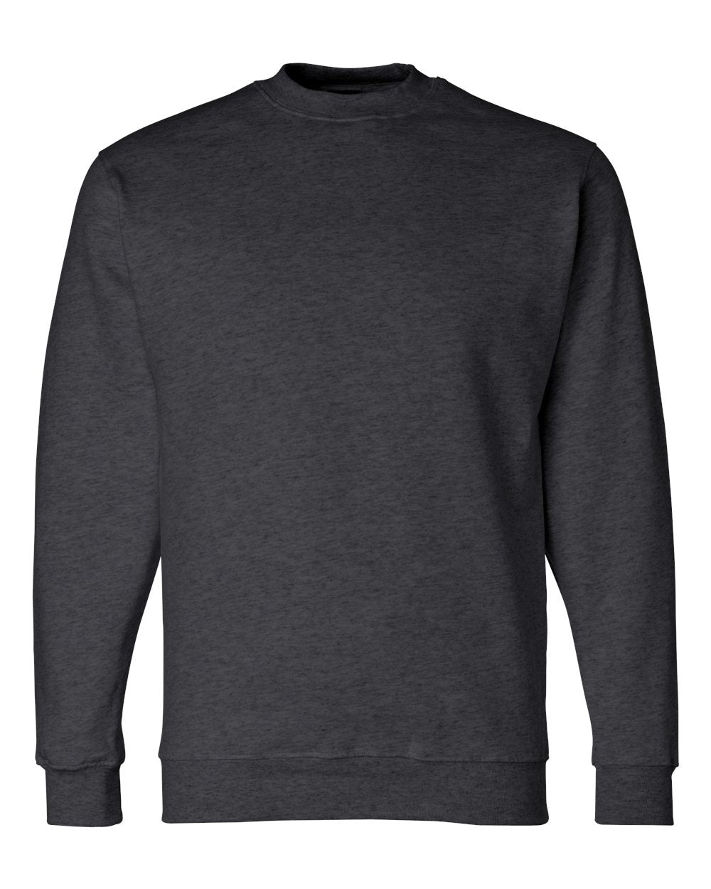 Charcoal Heather USA-Made Crewneck Sweatshirt - 1102