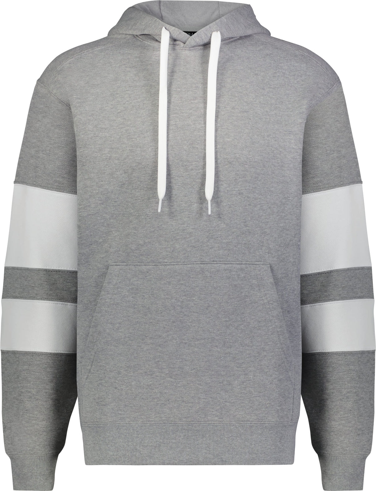 CHARCOAL HEATHER/WHITE JACKSON WAY HOODIE