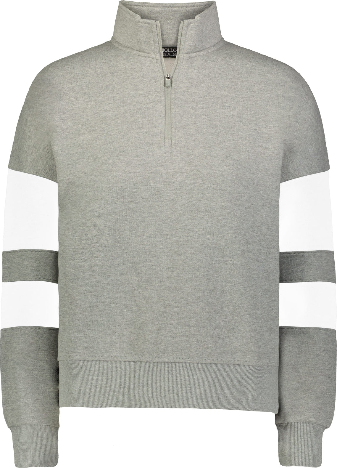 CHARCOAL HEATHER/WHITE JACKSON WAY LDS PULLOVER