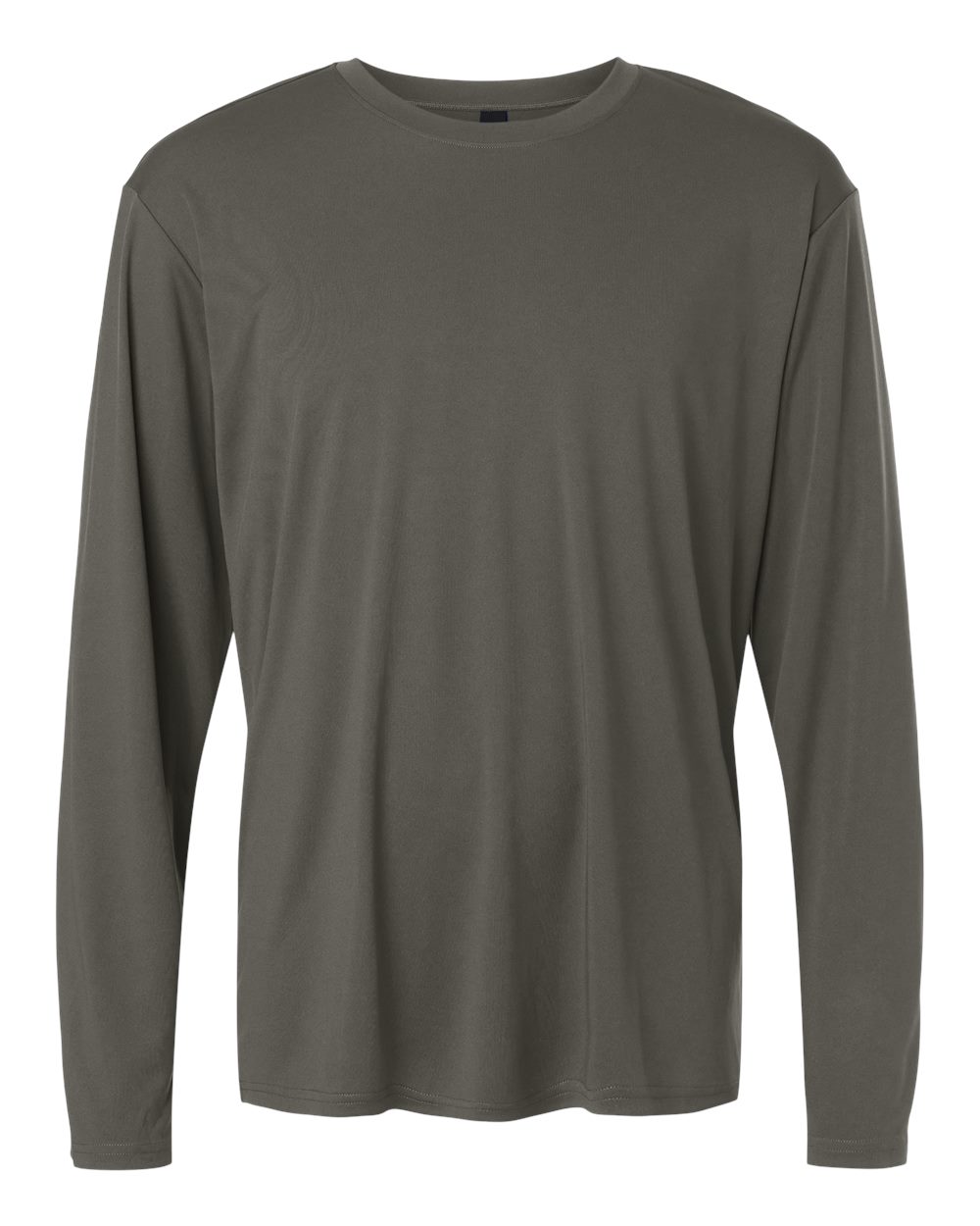 Front View of Charcoal Pro-Lock Performance Long Sleeve T-Shirt - 48400