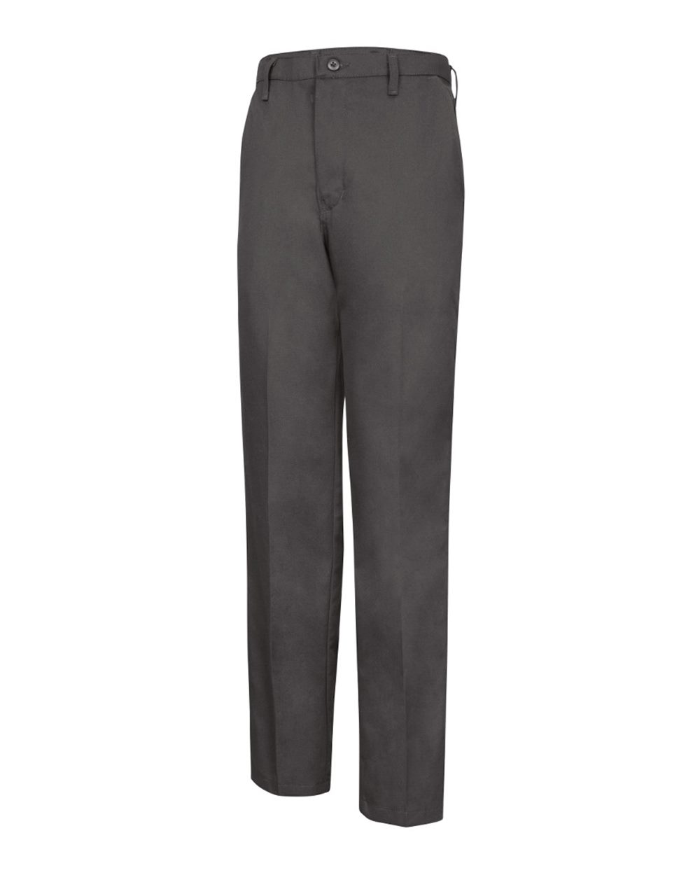 Front View of Charcoal - Unhemmed Mimix™ Utility Pants - PX60