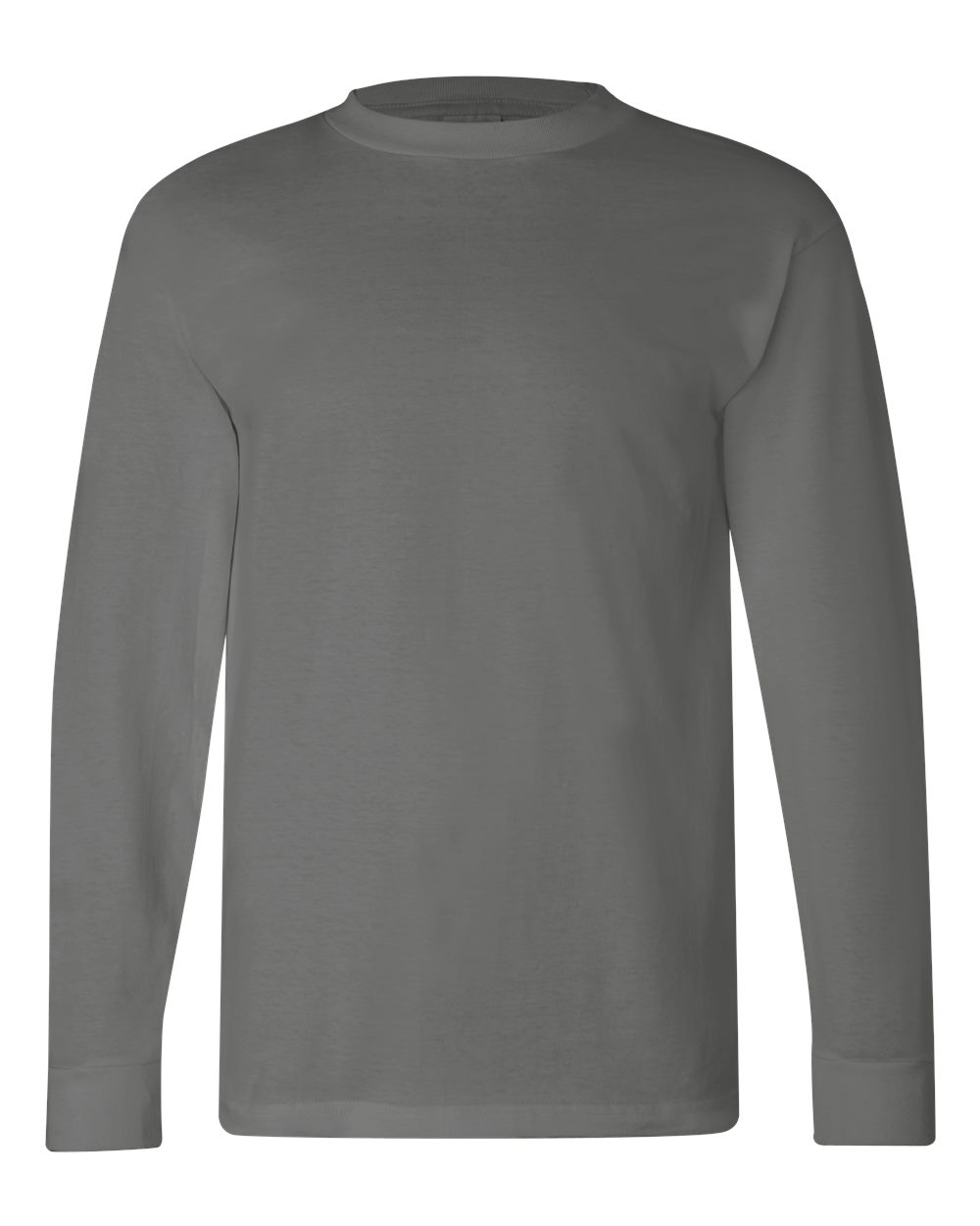 Charcoal USA-Made Long Sleeve T-Shirt - 6100