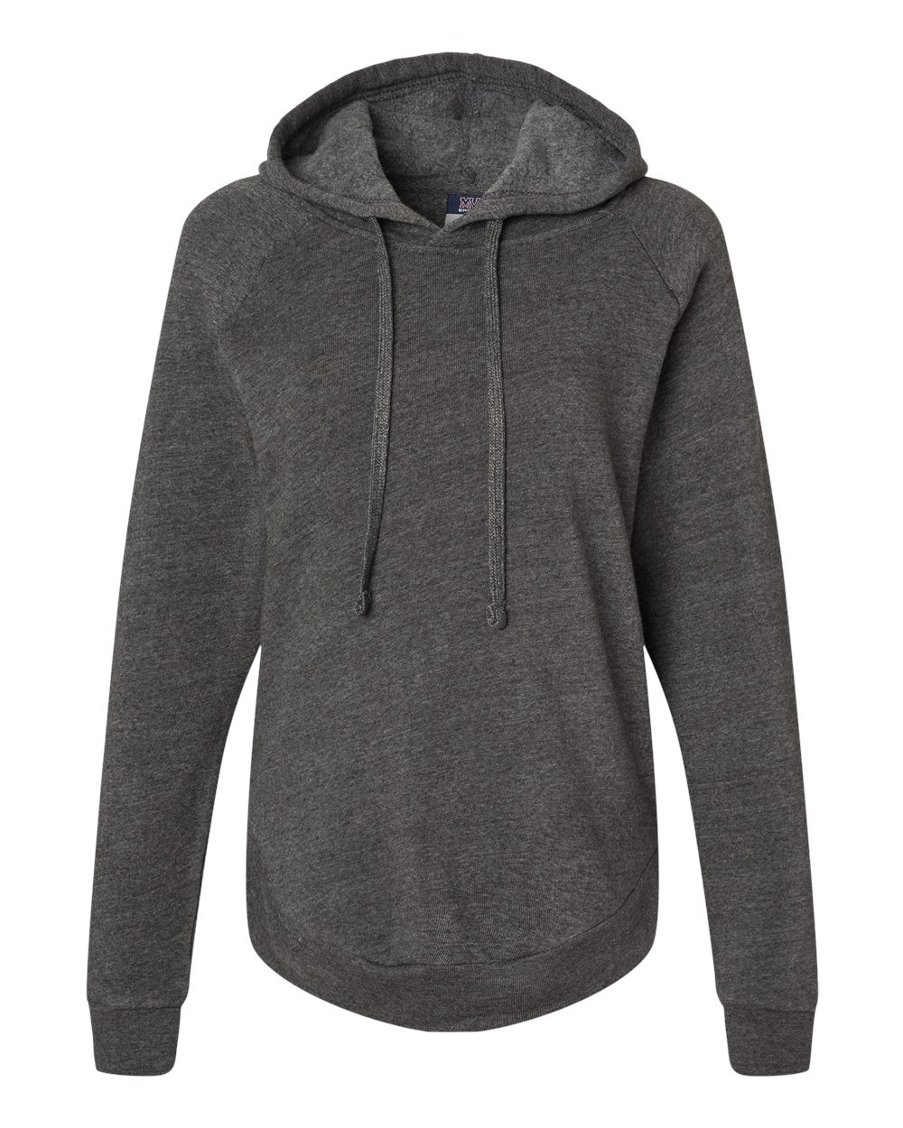 Front View of Charcoal Women's Jordan Angel Fleece Hooded Sweatshirt - W20172