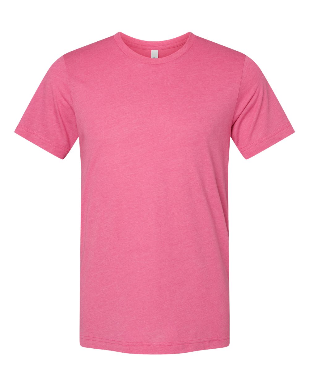 Front View of Charity Pink Triblend Triblend Tee - 3413