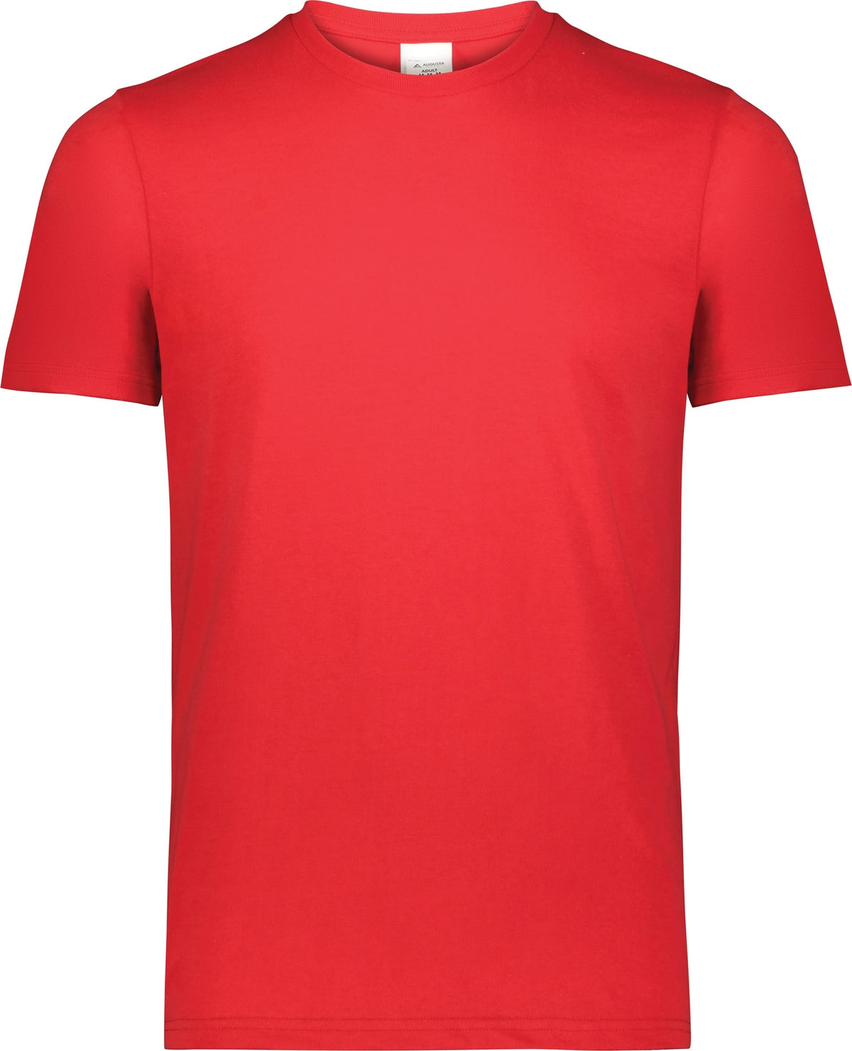 Front View of CHERRY RED ALL-DAY CORE BASIC 50/50 TEE