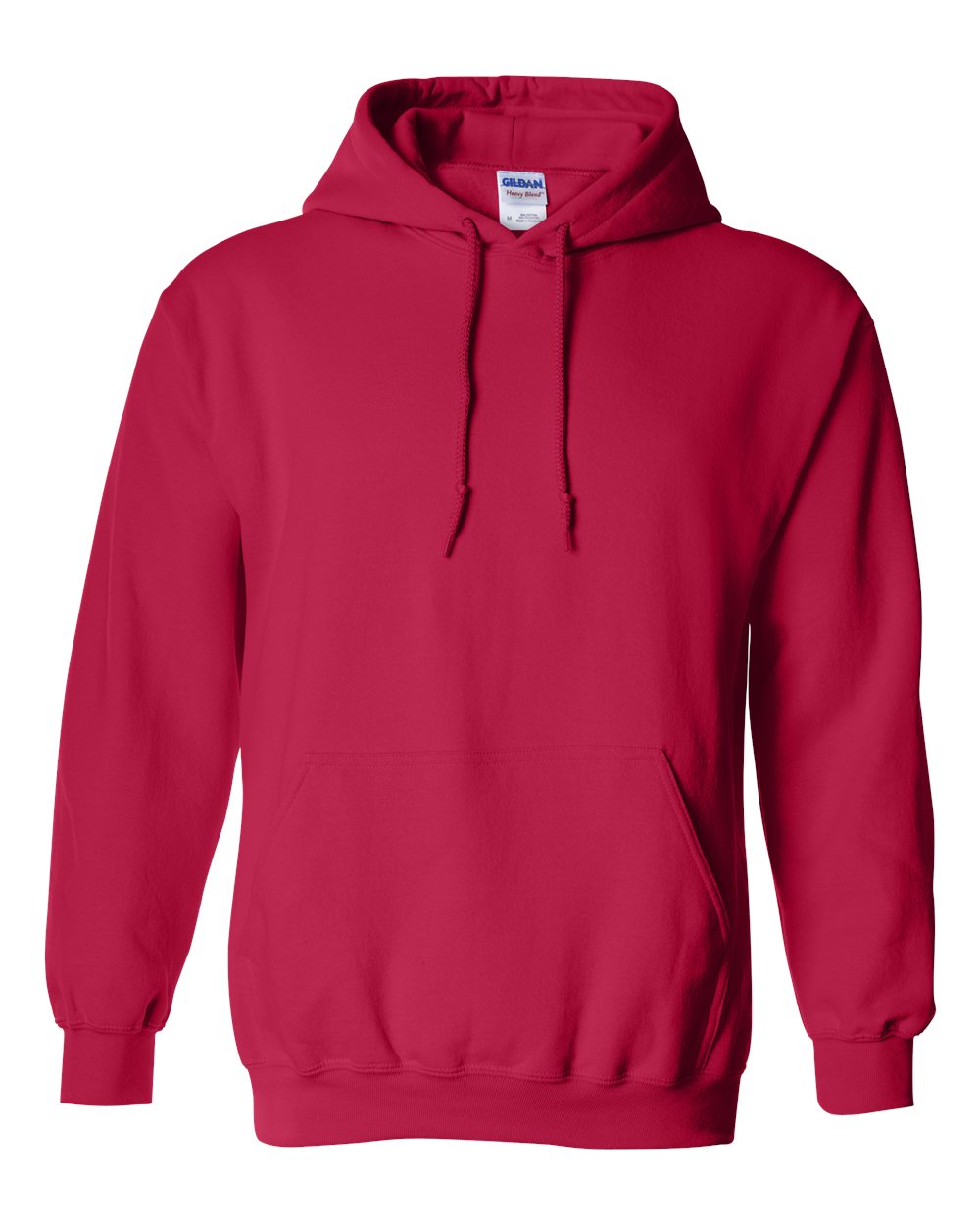 Cherry Red Heavy Blend™ Hooded Sweatshirt - 18500