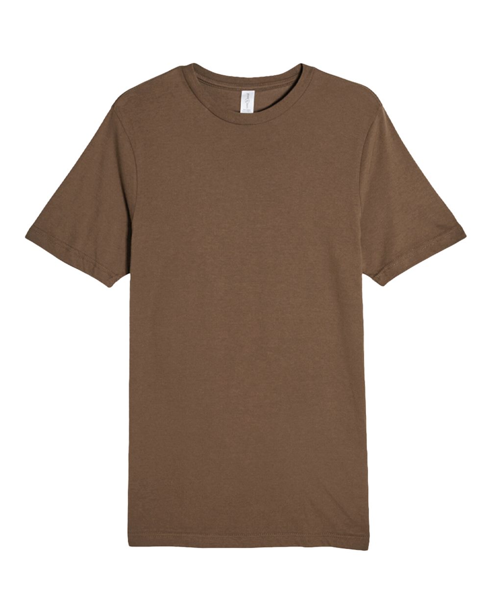Front View of Chestnut Deluxe T-Shirt - LS15000