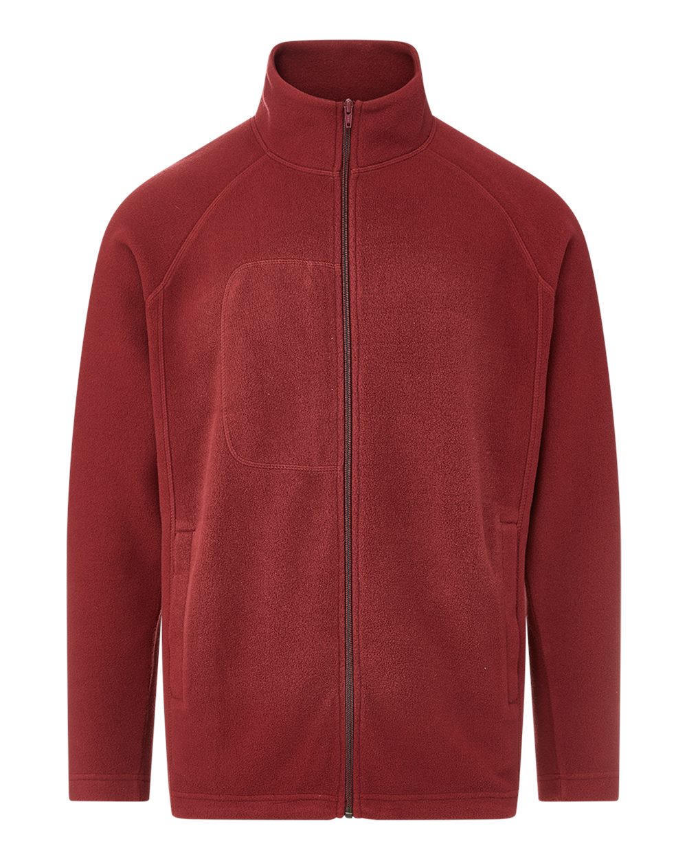 Front View of Cinnamon Whisper Fleece™ Full-Zip Jacket - 24138
