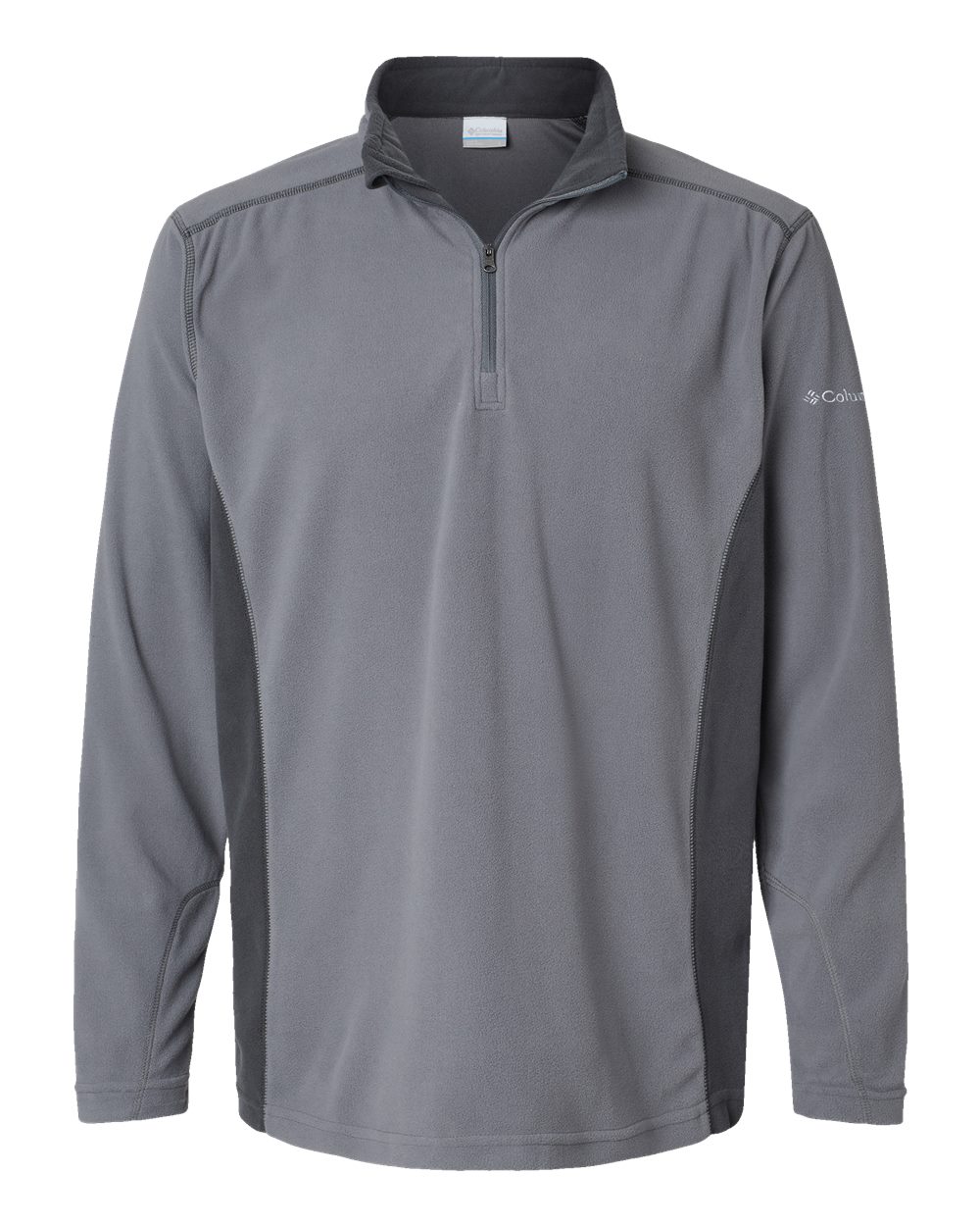 Front View of City Grey/ Shark Klamath Range™ II Half-Zip Pullover - 212469
