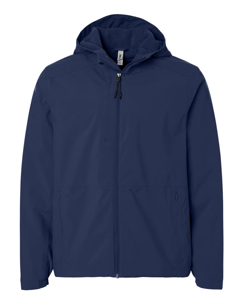 Front View of Classic Navy Men's Barrier All Season Jacket - CE812