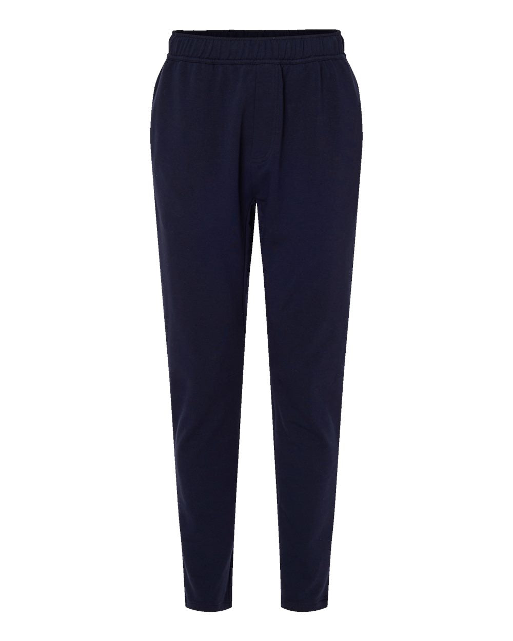 Front View of Classic Navy Men's Perform Fleece Pants - EXP10PANT