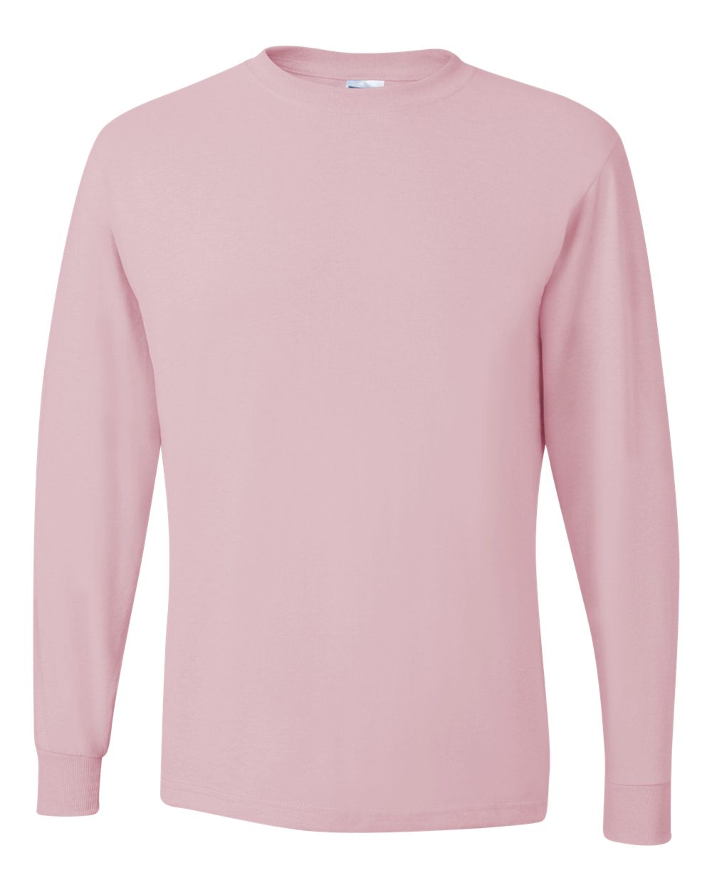 Classic Pink Dri-Power® Long Sleeve 50/50 T-Shirt - 29LSR