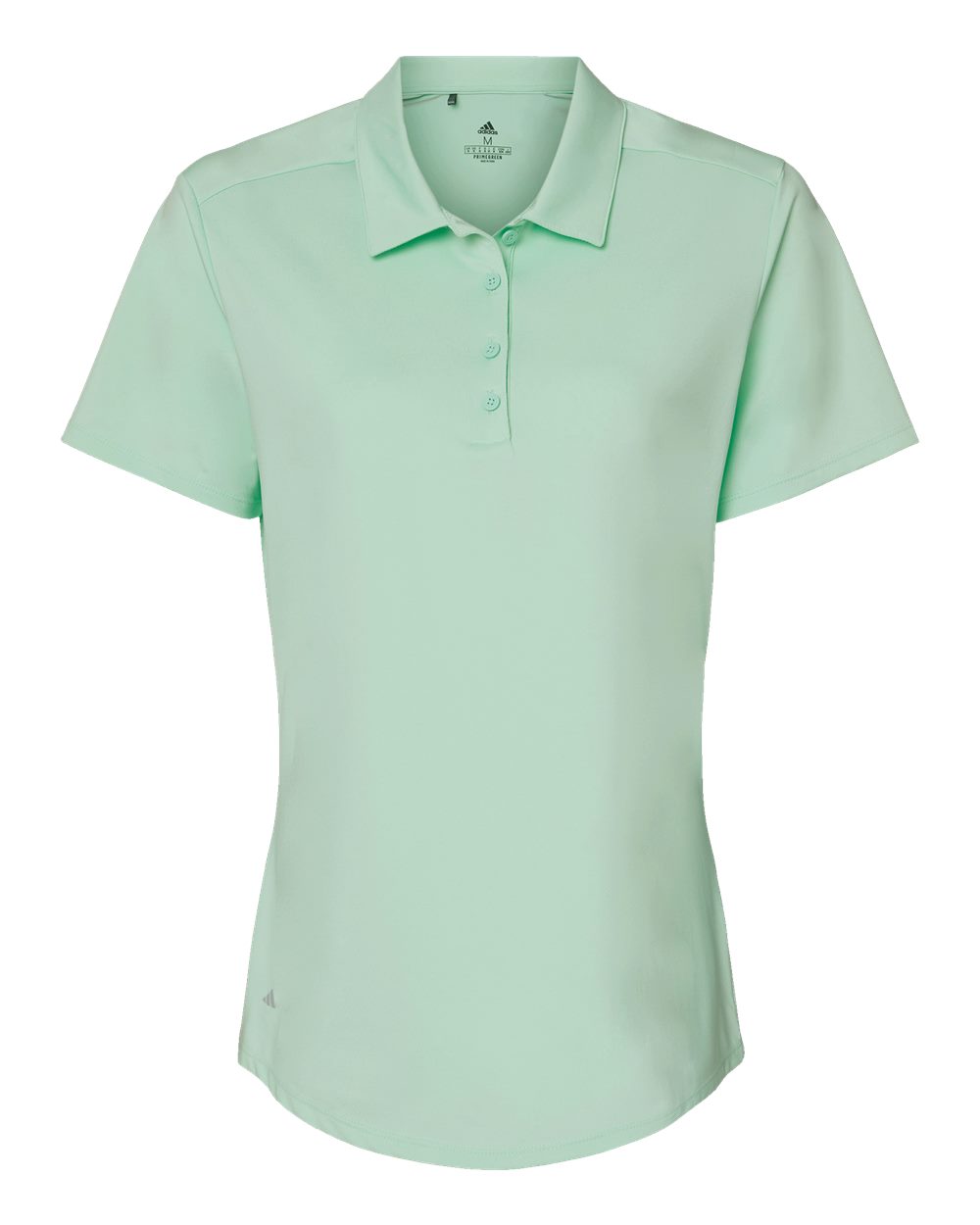 Front View of Clear Mint Women's Ultimate Solid Polo - A515