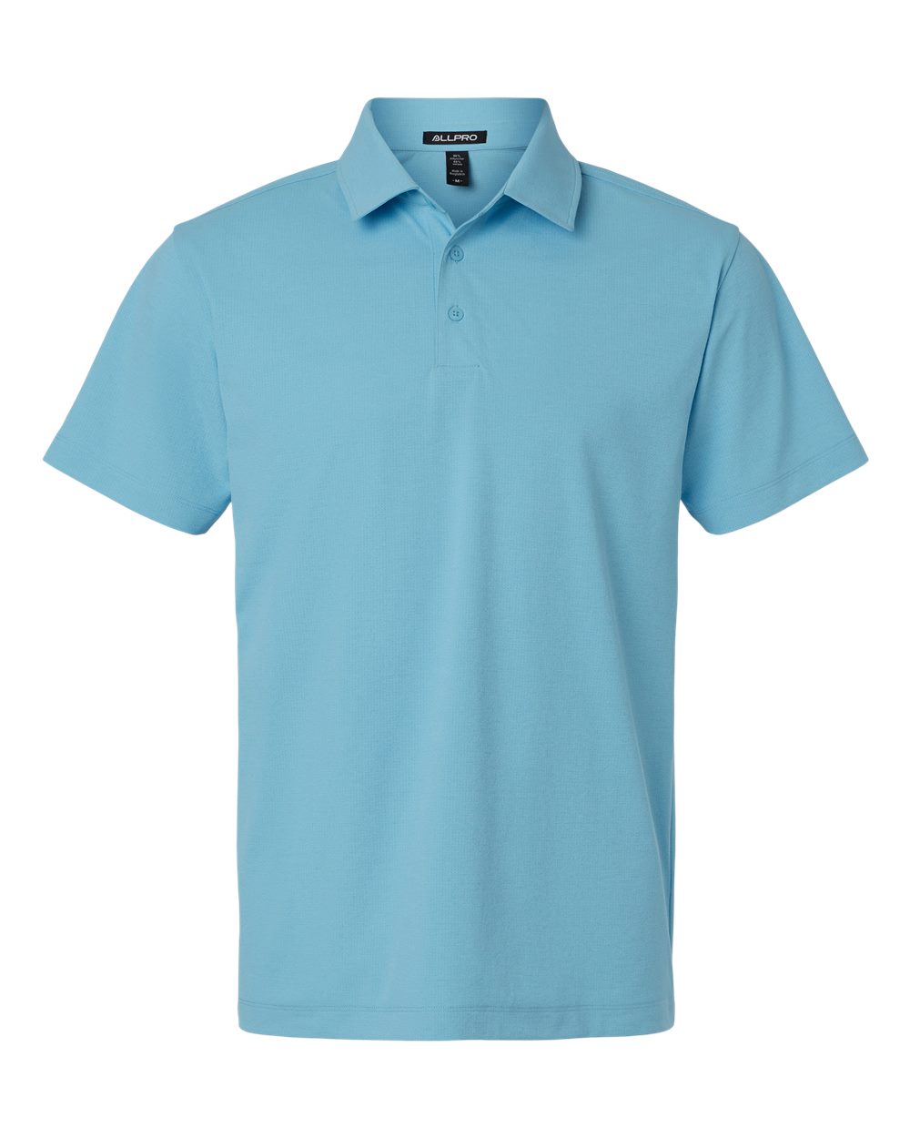 Front View of Cloud Blue Pro-Flex Sorona® Polo - 41SP0