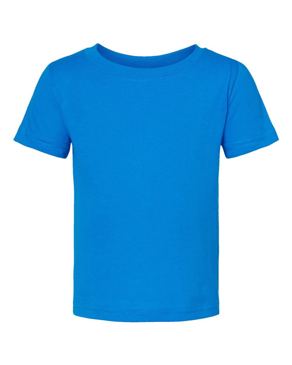 Front View of Cobalt Infant Fine Jersey Tee - 3322