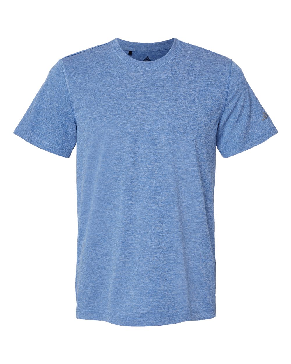Front View of Collegiate Royal Heather Sport T-Shirt - A376