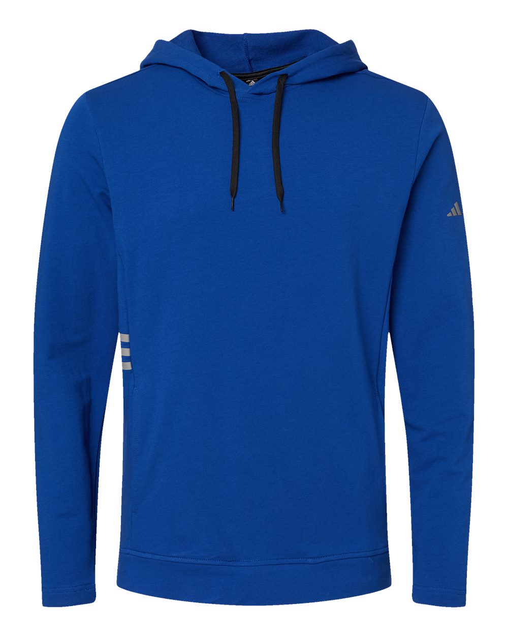 Front View of Collegiate Royal Lightweight Hooded Sweatshirt - A450