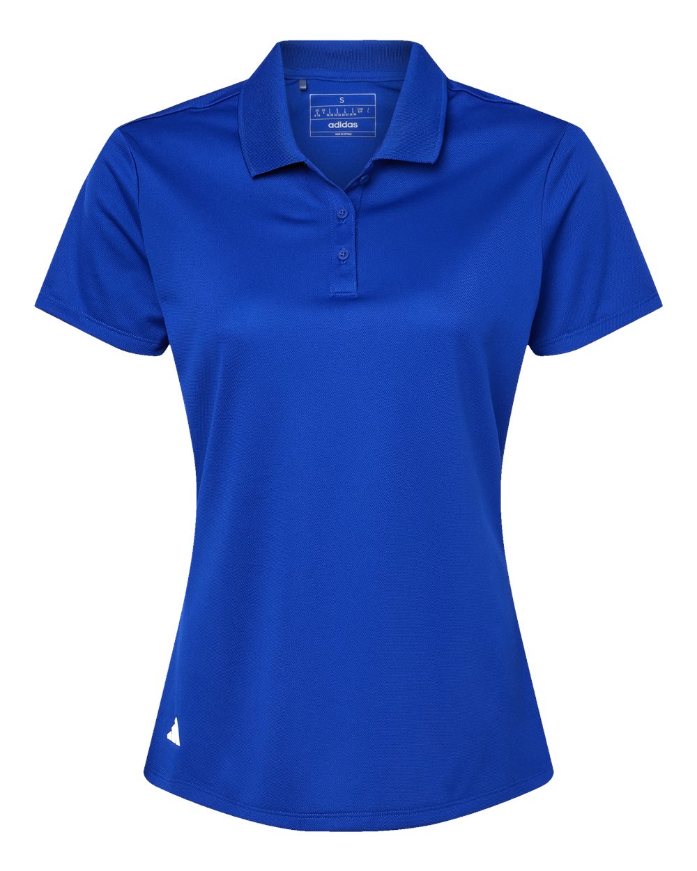 Front View of Collegiate Royal Women's Basic Sport Polo - A431
