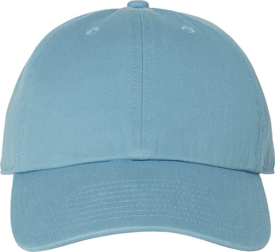 Front View of Columbia Blue Clean Up Cap - 4700