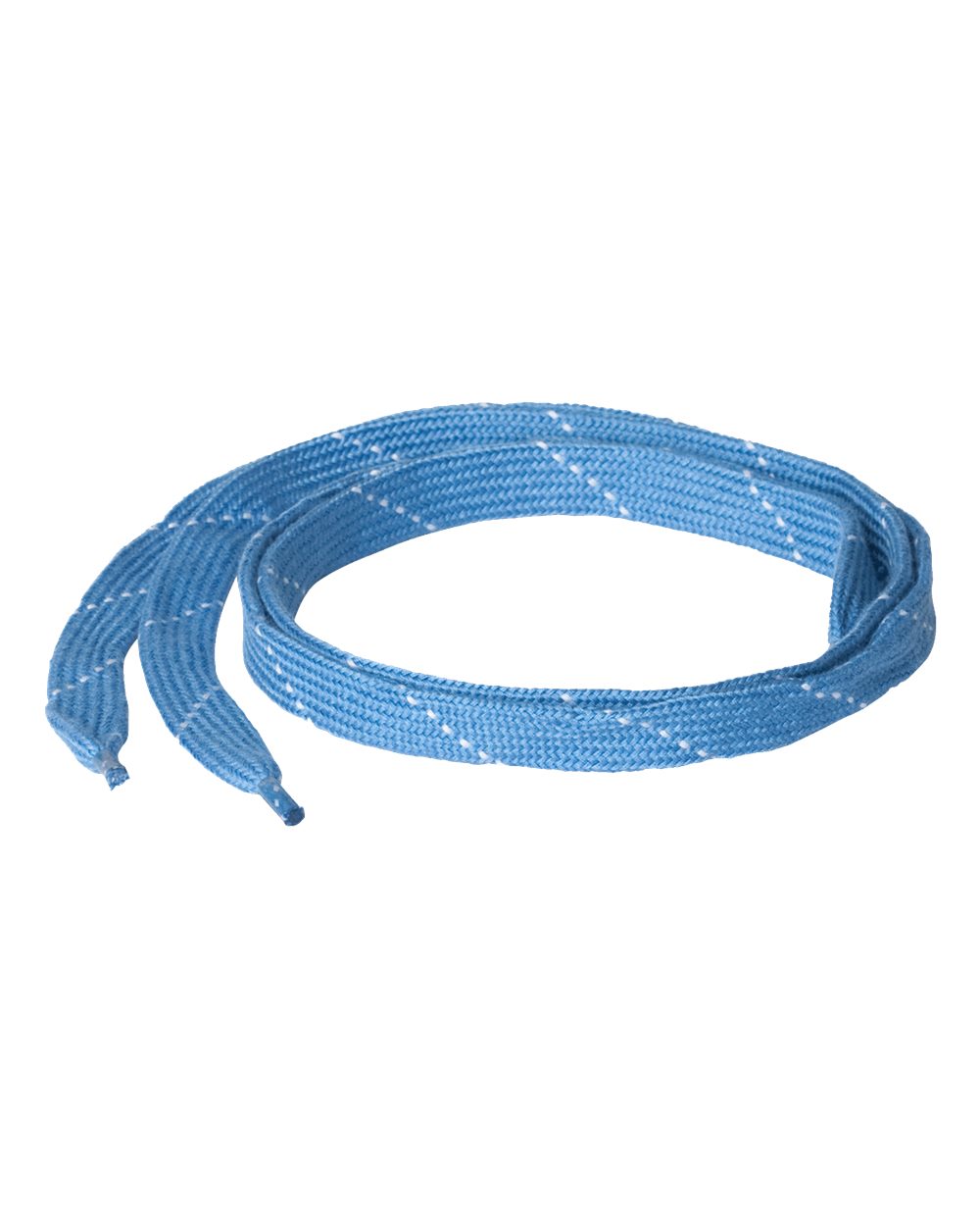 Front View of Columbia Blue Custom-Color Laces - 8831