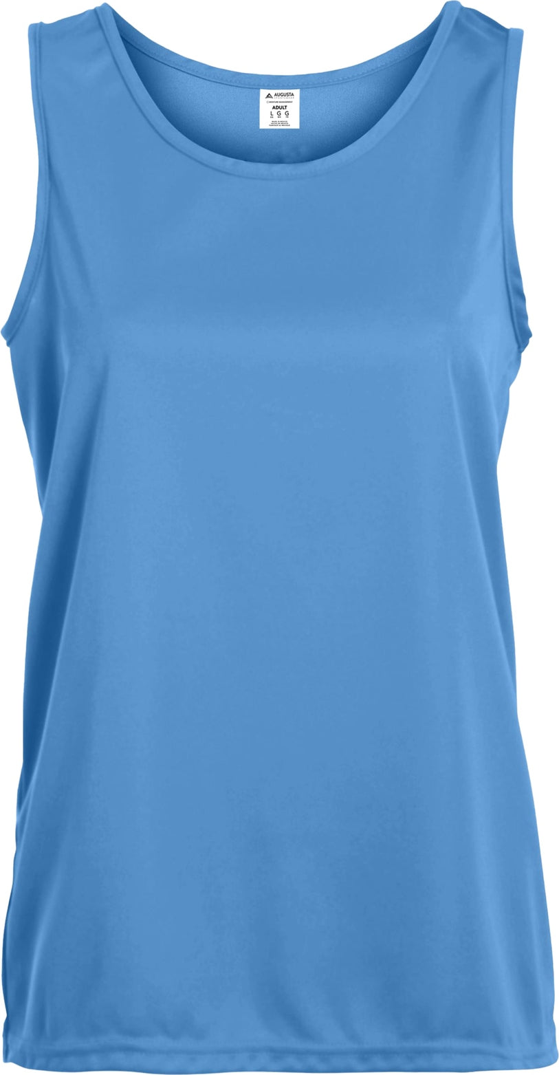 COLUMBIA BLUE LADIES TRAINING TANK