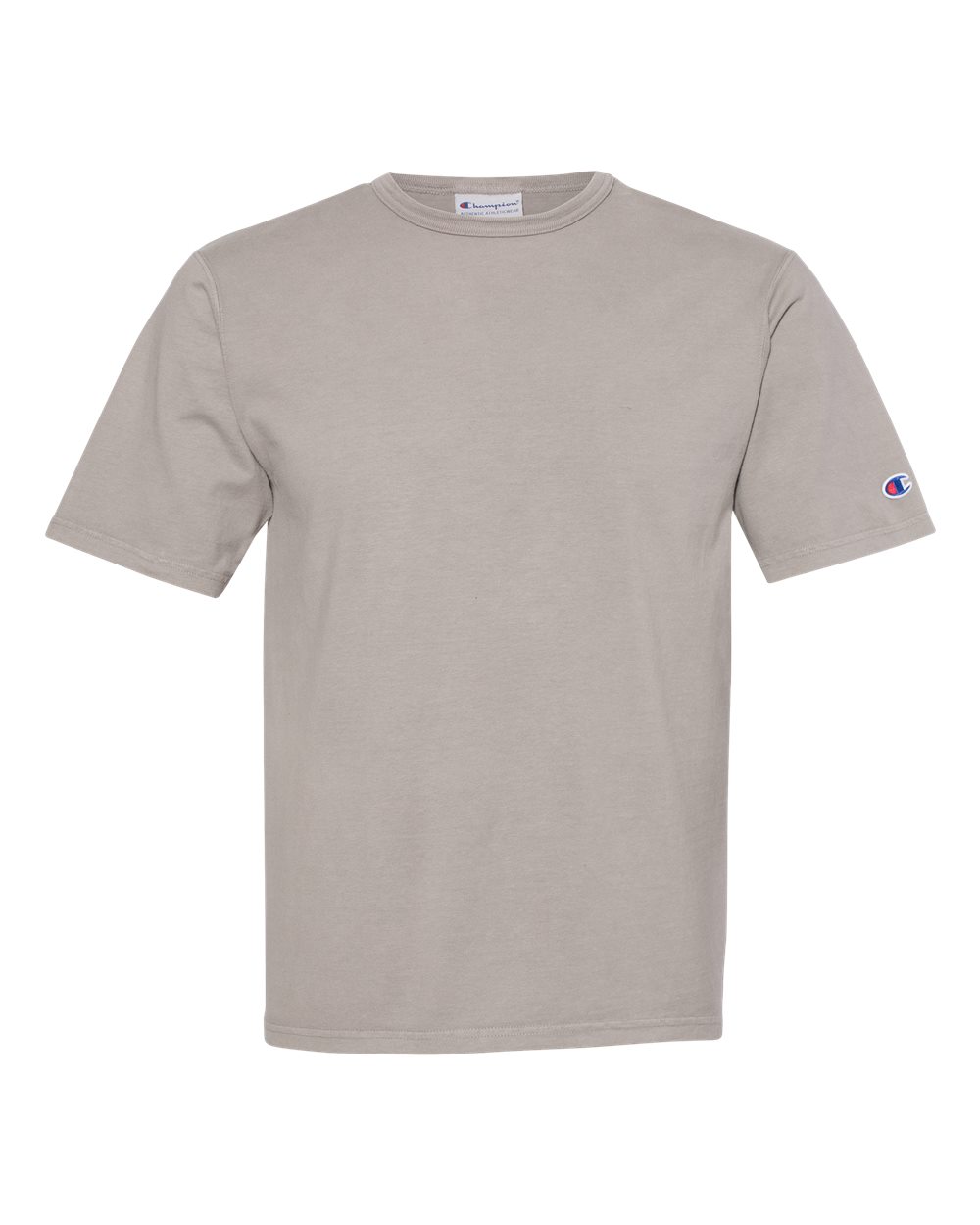 Front View of Concrete Garment-Dyed T-Shirt - CD100