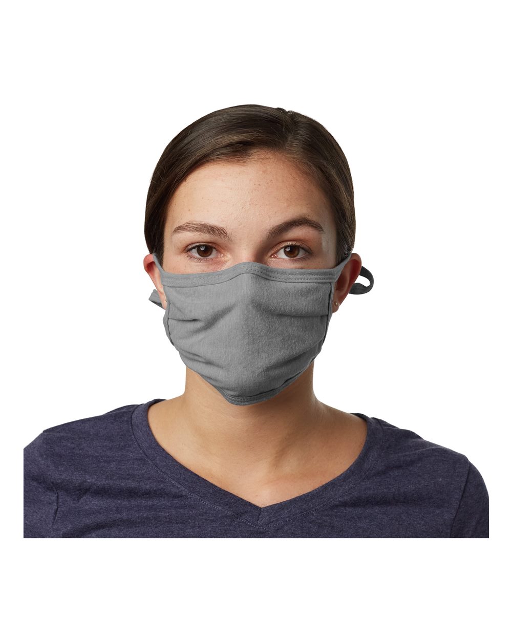 Concrete Grey X-Temp™ 2-Ply Adjustable Face Mask - BMSKAR