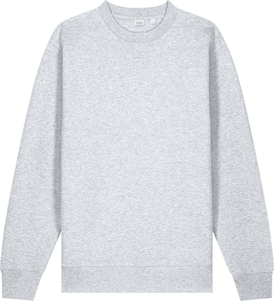 Front View of CoolHtrGry Stanley/Stella Unisex Changer 2.0 Crewneck Sweatshirt SXU004