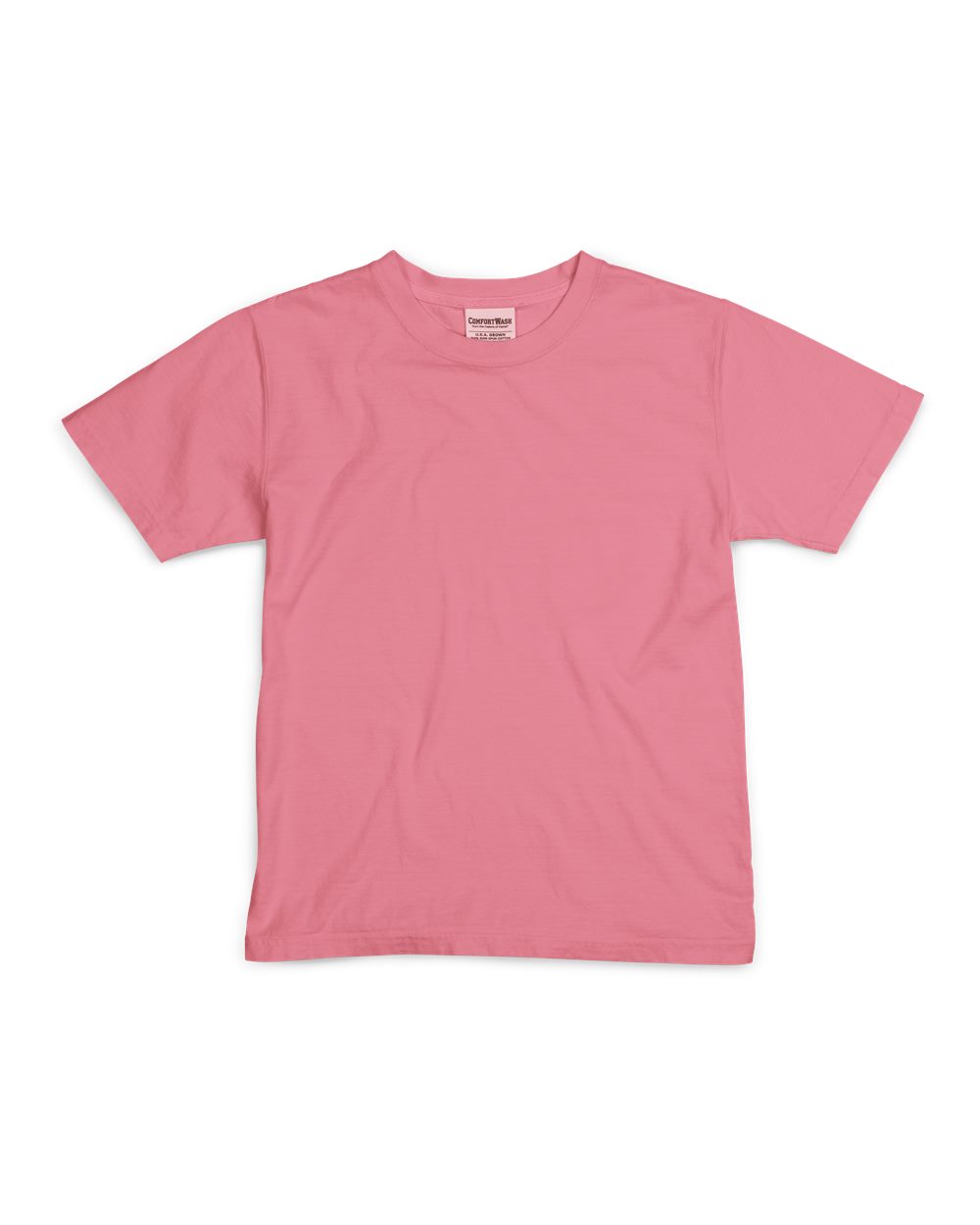 Front View of Coral Craze Garment-Dyed Youth T-Shirt - GDH175