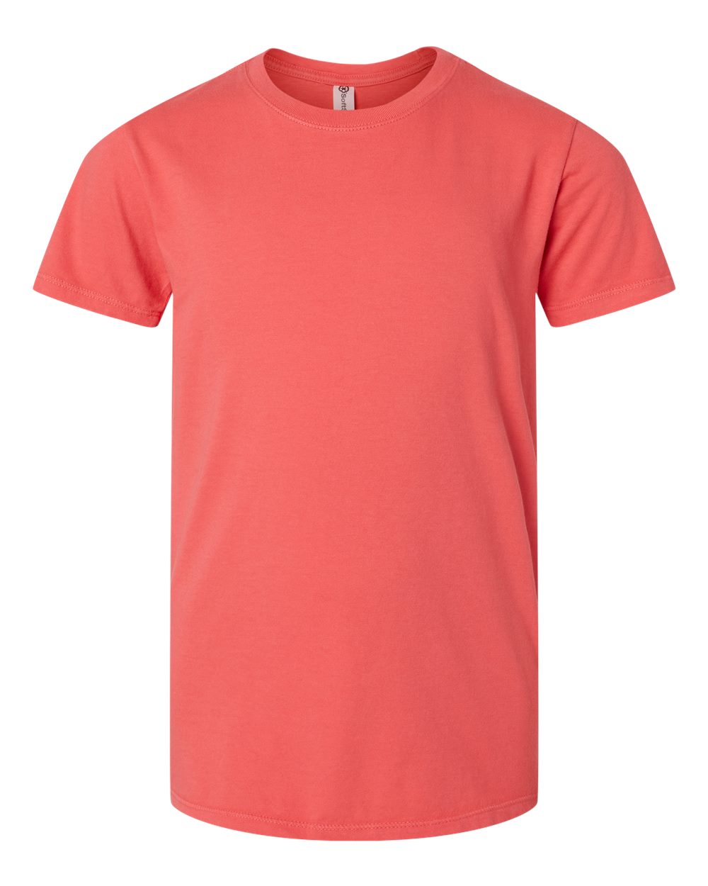 Front View of Coral Youth Classic T-Shirt - 202