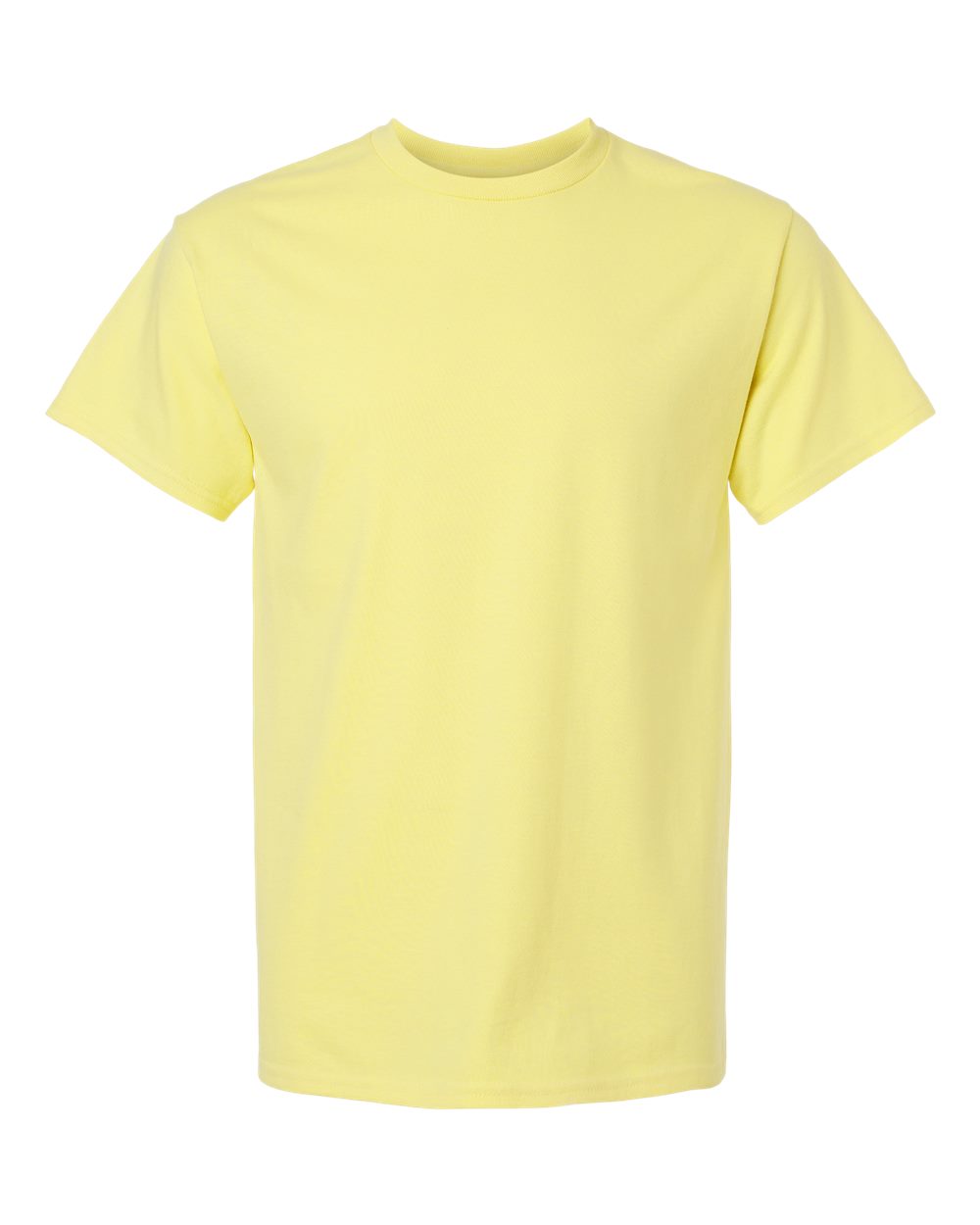 Front View of Cornsilk Ultra Cotton® T-Shirt - 2000