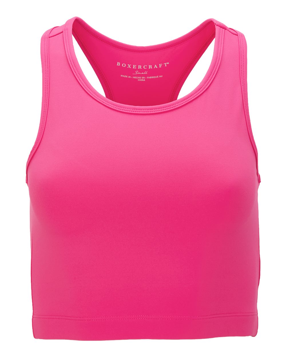 Front View of Cosmic Pink Women&#39;s Zen Sport Tank Top - BW2703