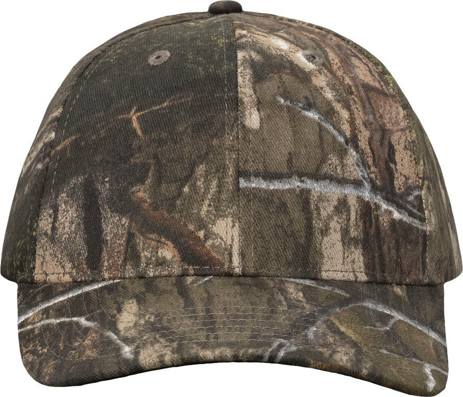 Front View of Country DNA Licensed Camo Cap - LC10