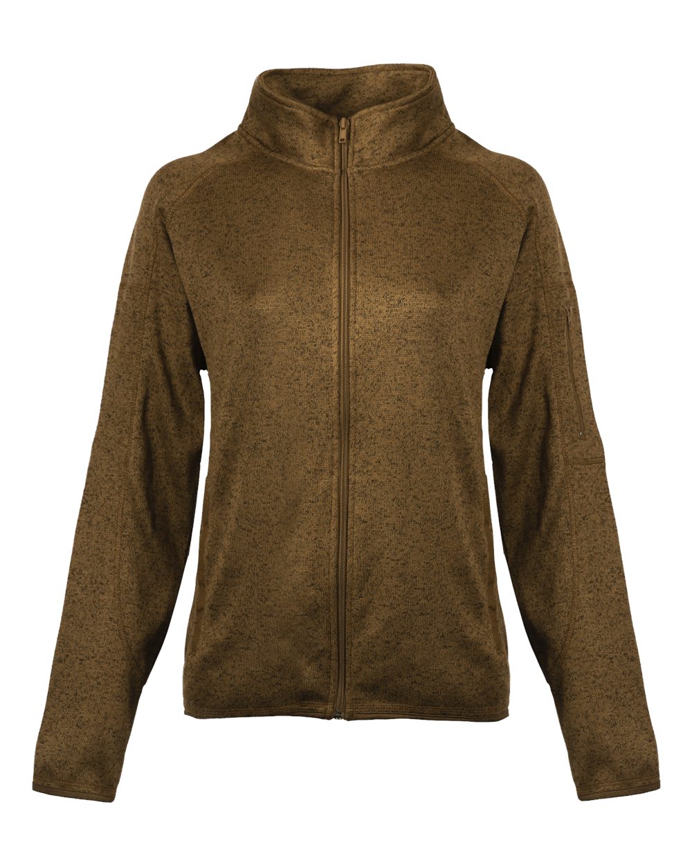 Front View of Coyote Women&#39;s Sweater Knit Jacket - 5901