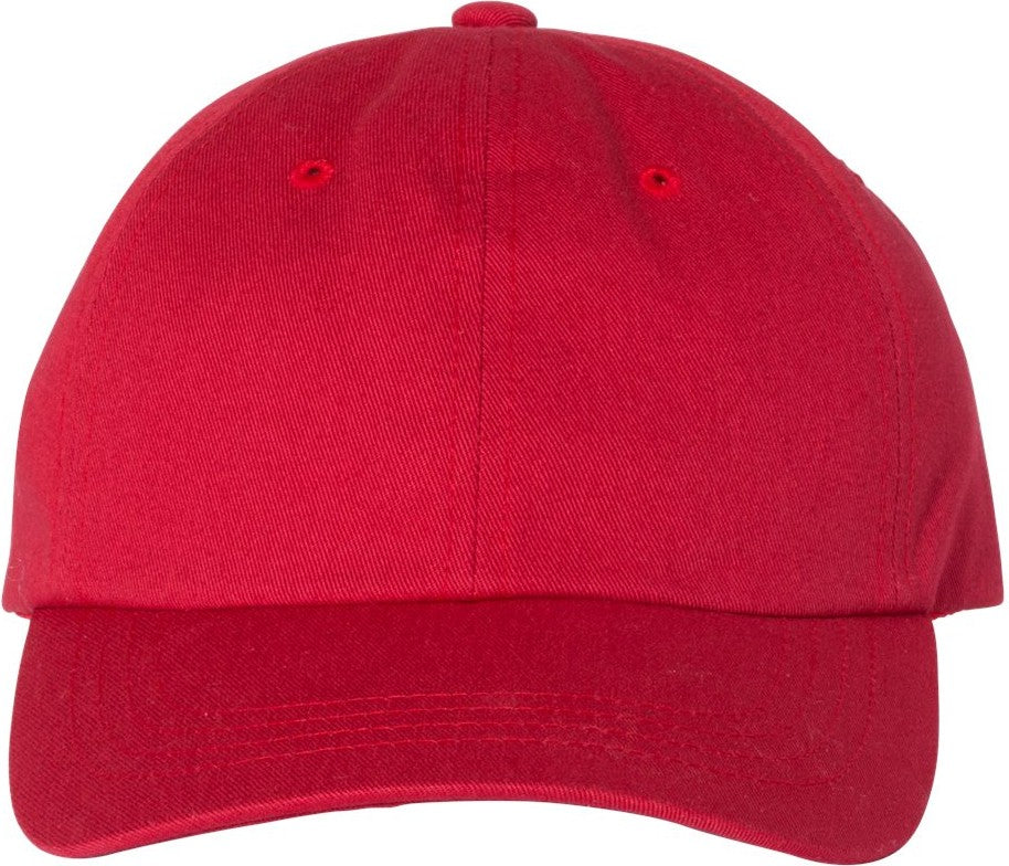 Front View of Cranberry Classic Dad Hat - 6245CM