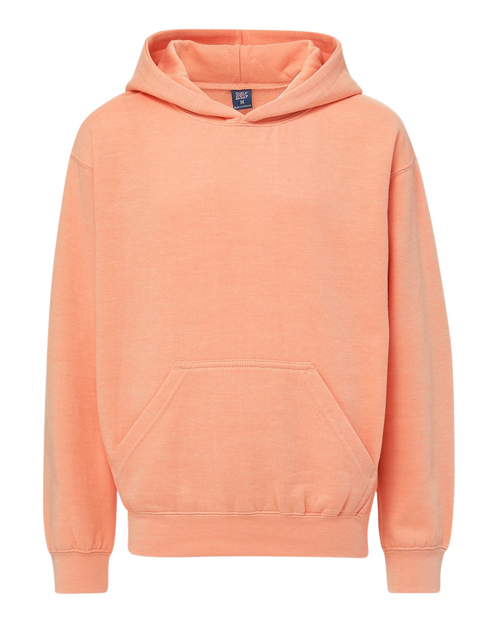 Front View of Creamsicle Youth Buddy Hooded Sweatshirt - 23153Y