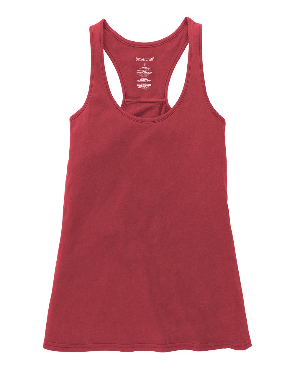 Front View of Crimson Girls' Vintage Charm Tank Top - YT56