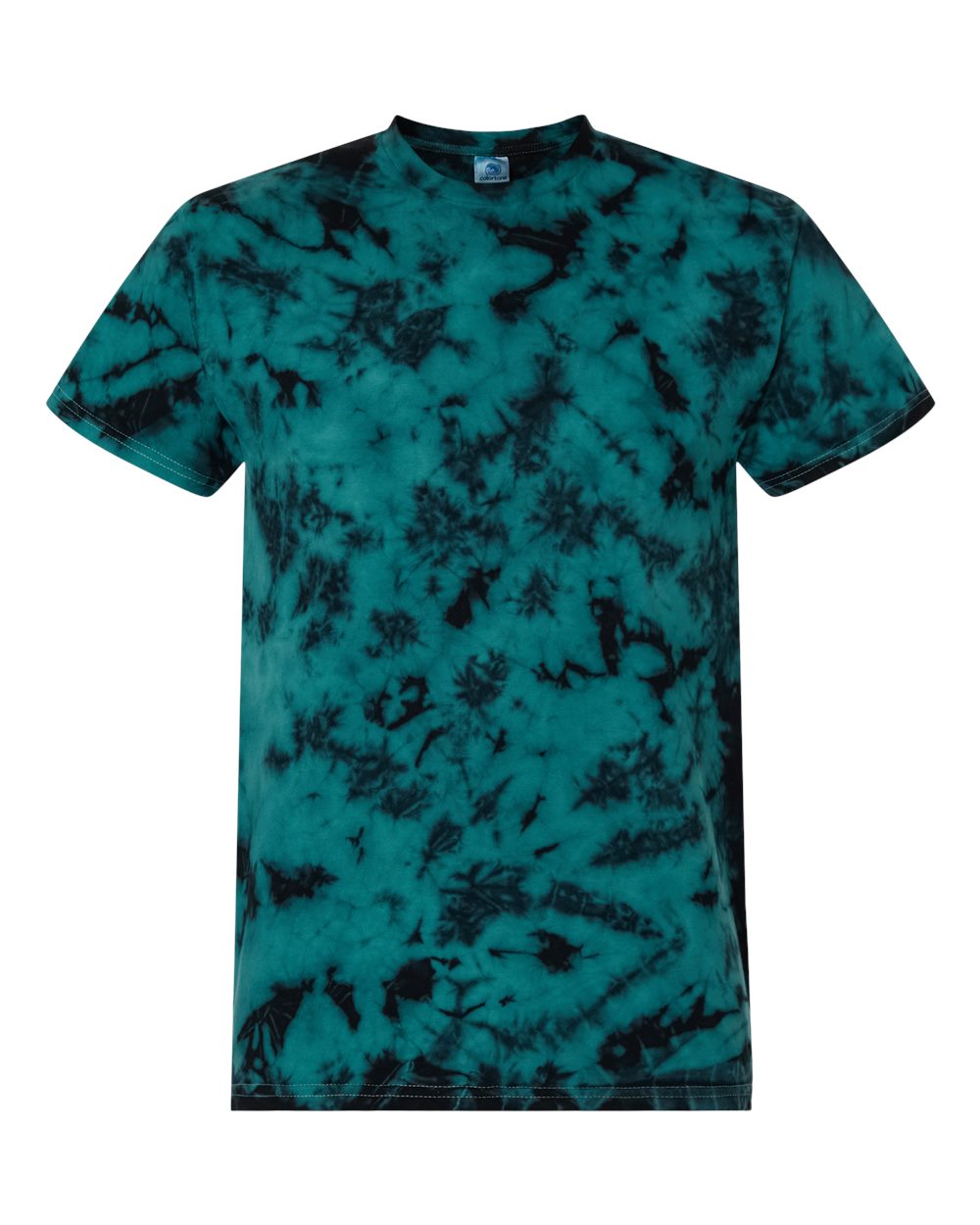 Front View of Crystal Jade Crystal Wash T-Shirt - 1390