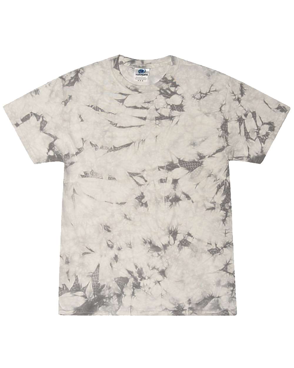 Front View of Crystal Silver Crystal Wash T-Shirt - 1390