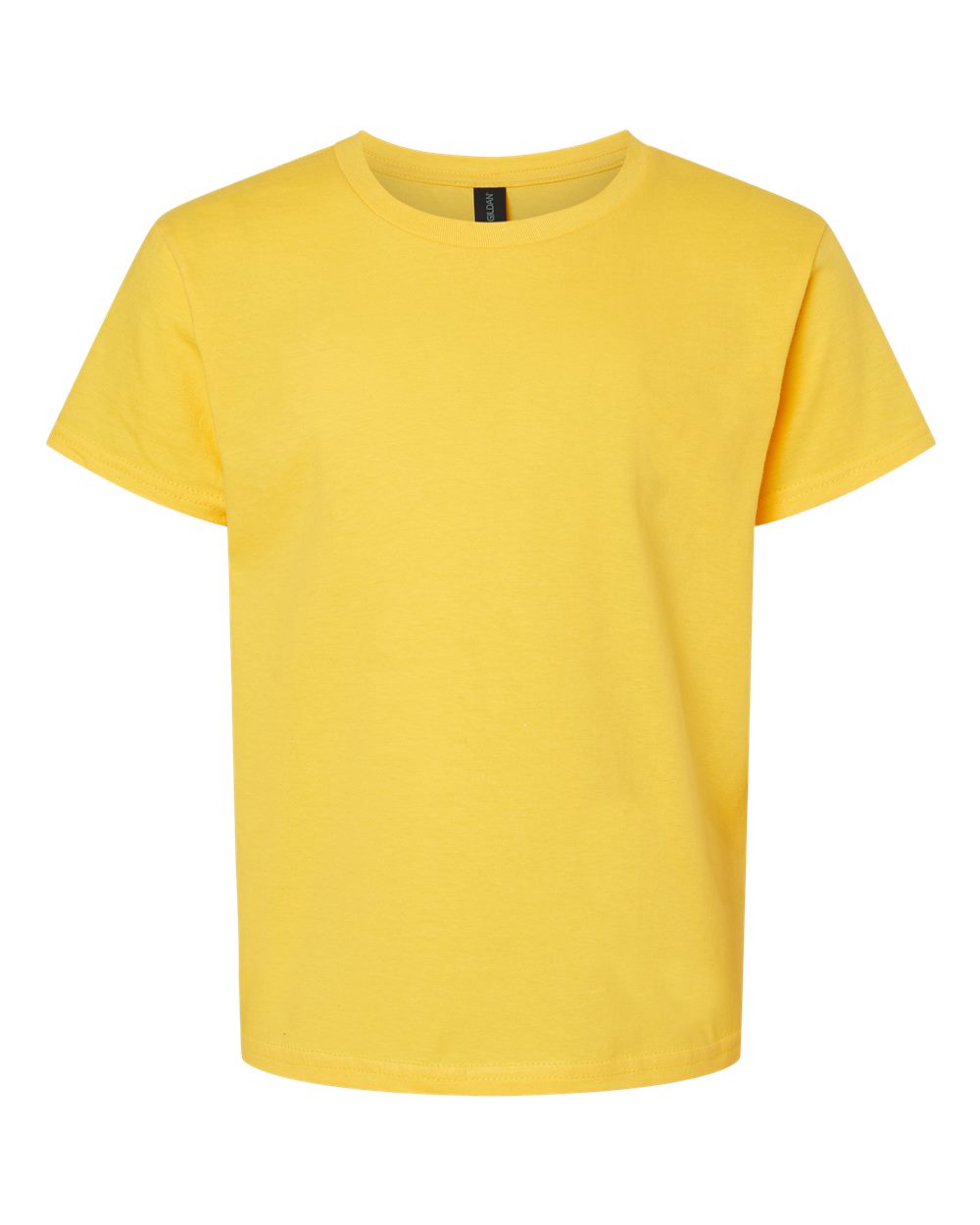 Front View of Daisy Light Cotton Youth T-Shirt - 3000B